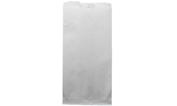 White Paper Bag (without handle – sharp bottom)